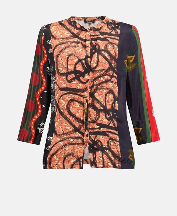 

Блузка для отдыха Desigual, темно-красный