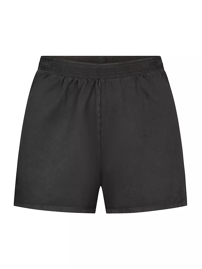 

Уличные шорты Sofi с драпировкой Skims, цвет washed onyx