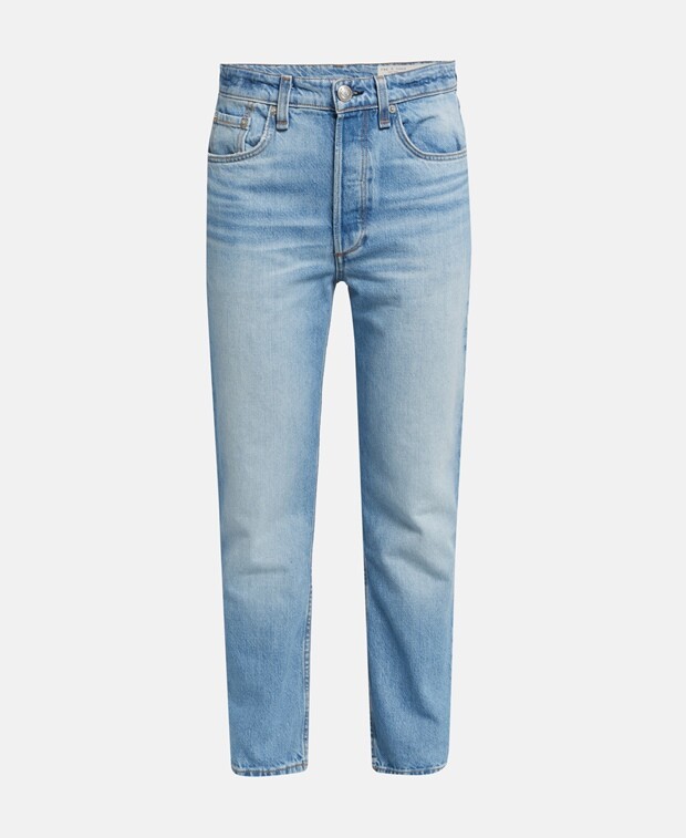 

Джинсы узкого кроя Rag & Bone, светло-синий