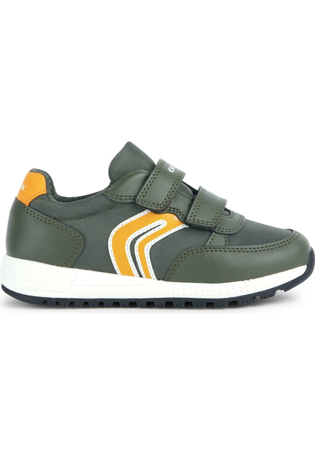 

Кроссовки низкие ALBEN Geox, цвет military orange