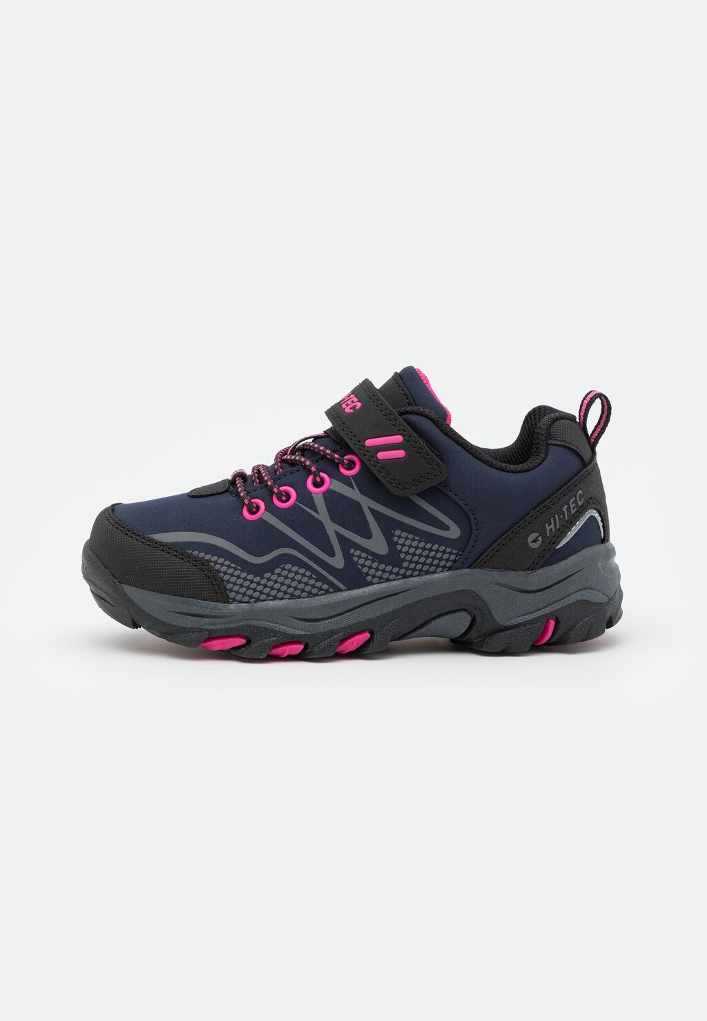 Кроссовки Blackout Low Unisex HI-TEC, цвет navy/magenta кроссовки blackout mid wp unisex hi tec цвет navy magenta