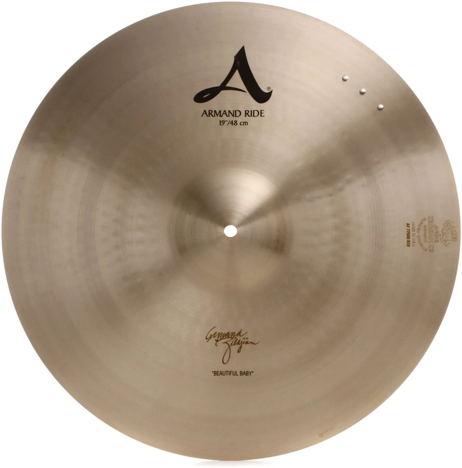 

Zildjian 19-дюймовая тарелка Zildjian Armand Beautiful Baby Ride