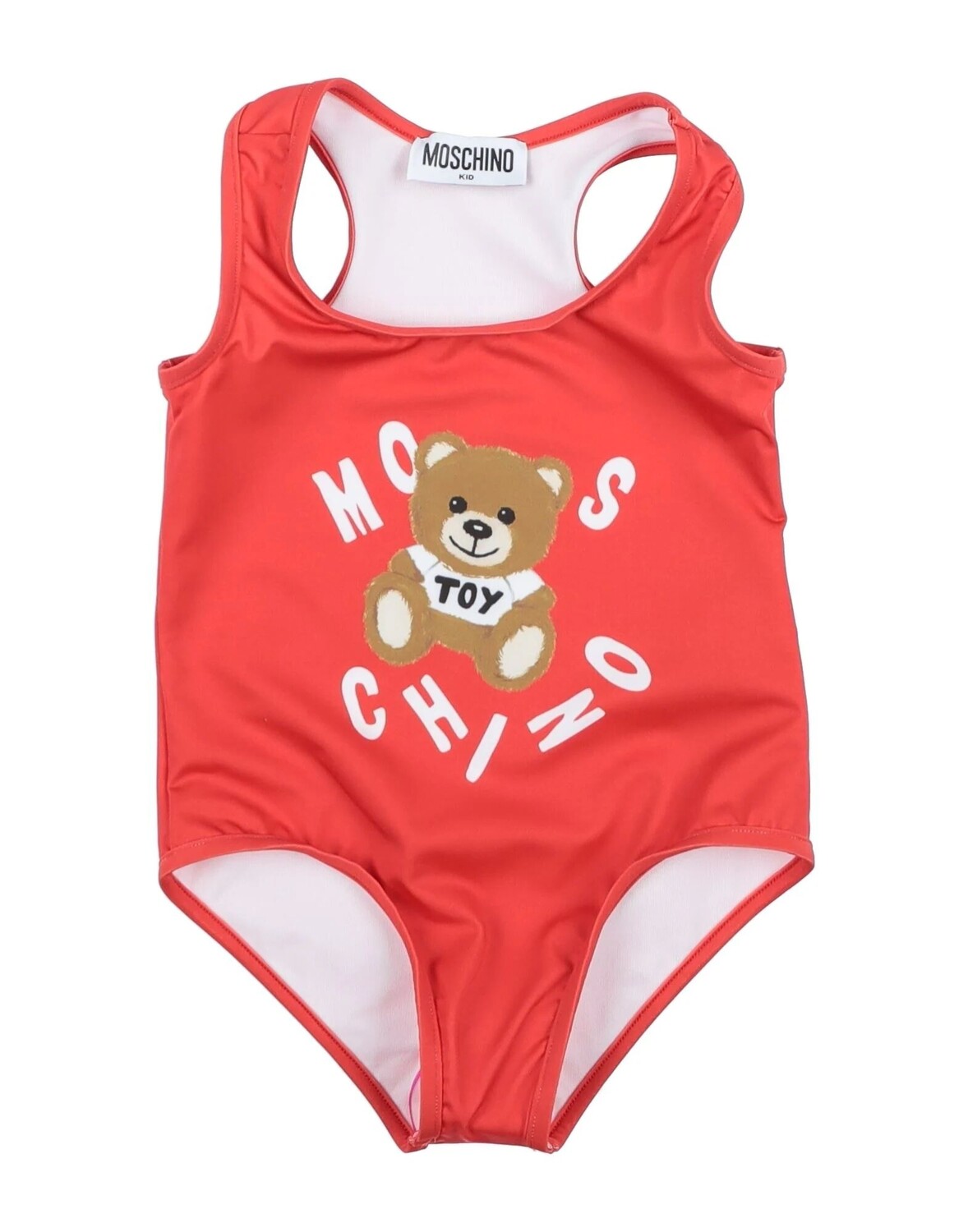 

Цельный купальник Moschino Kid, оранжевый