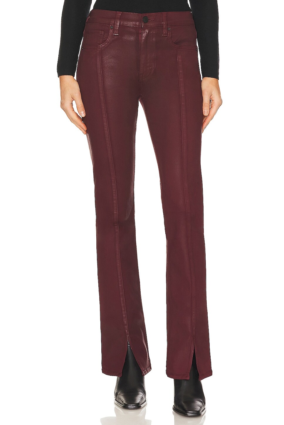 

Ботинки Hudson Jeans Barbara High Rise Baby, цвет Coated Bordeaux