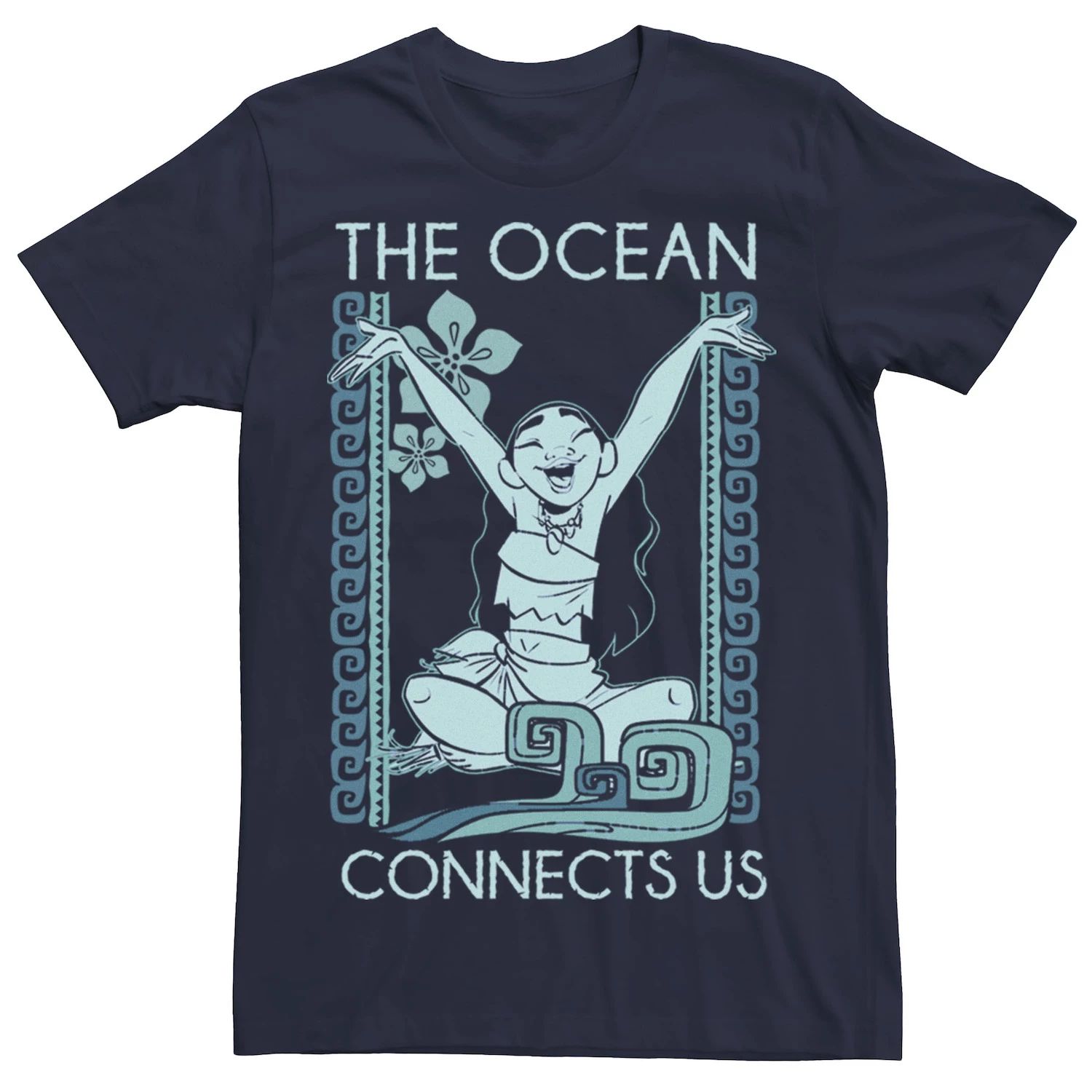 Мужская футболка Moana Ocean Connect Us Disney