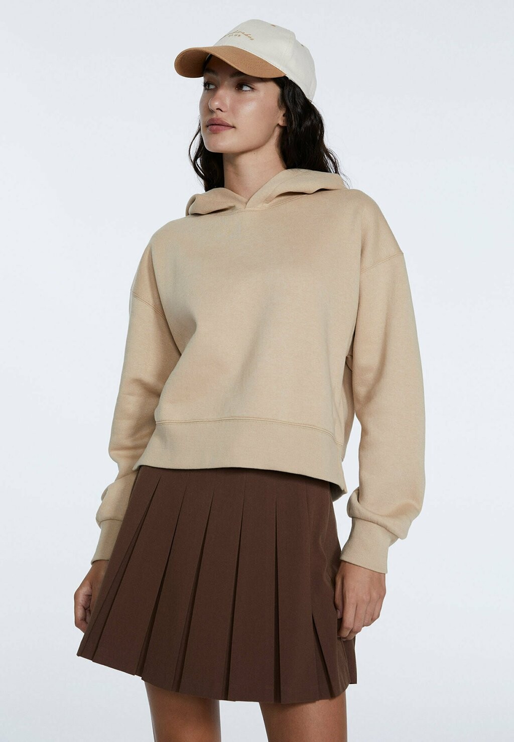 

Толстовка с капюшоном Stradivarius, Серый
