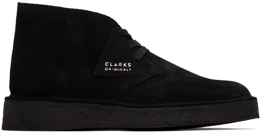 

Черные угольные ботинки пустыни Clarks Originals