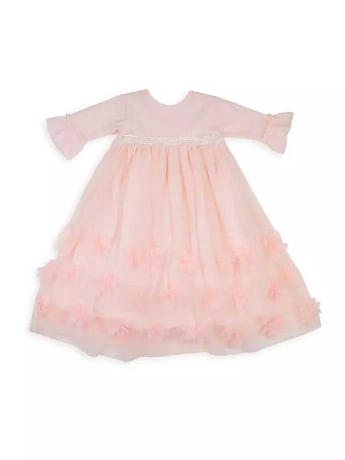 Платье персикового цвета для девочки Haute Baby, цвет peach