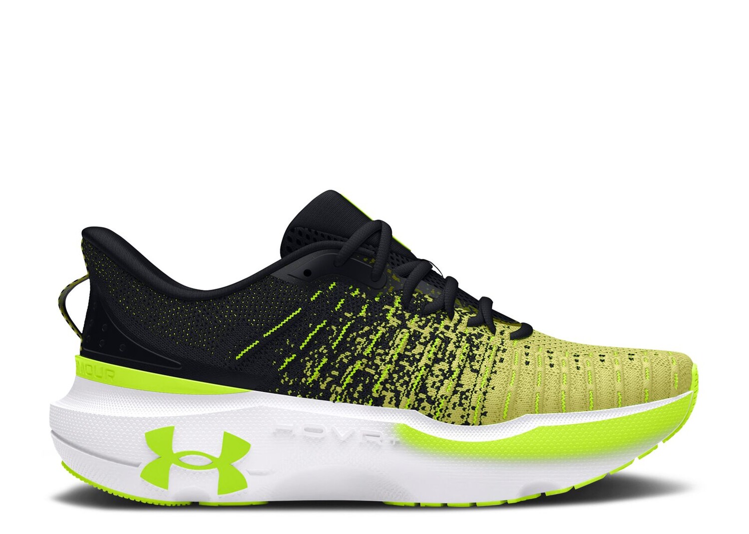 

Кроссовки Under Armour Hovr Infinite Elite 'Black Sonic Yellow', черный