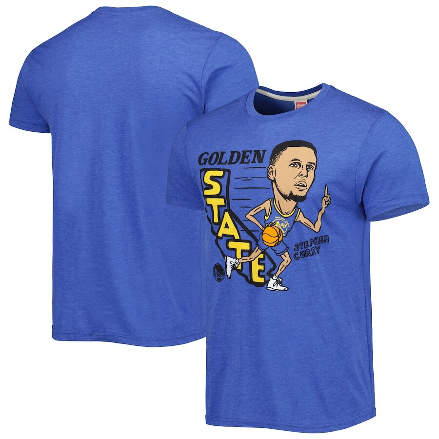 

Футболка с коротким рукавом Homage Golden State Warriors, роял