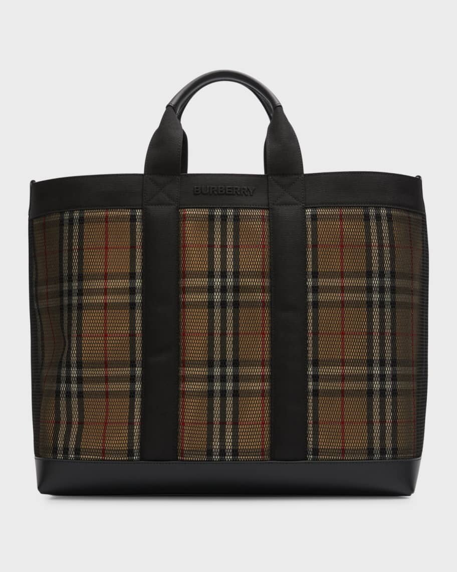 

Мужская большая сумка Ormond Mesh Check Burberry