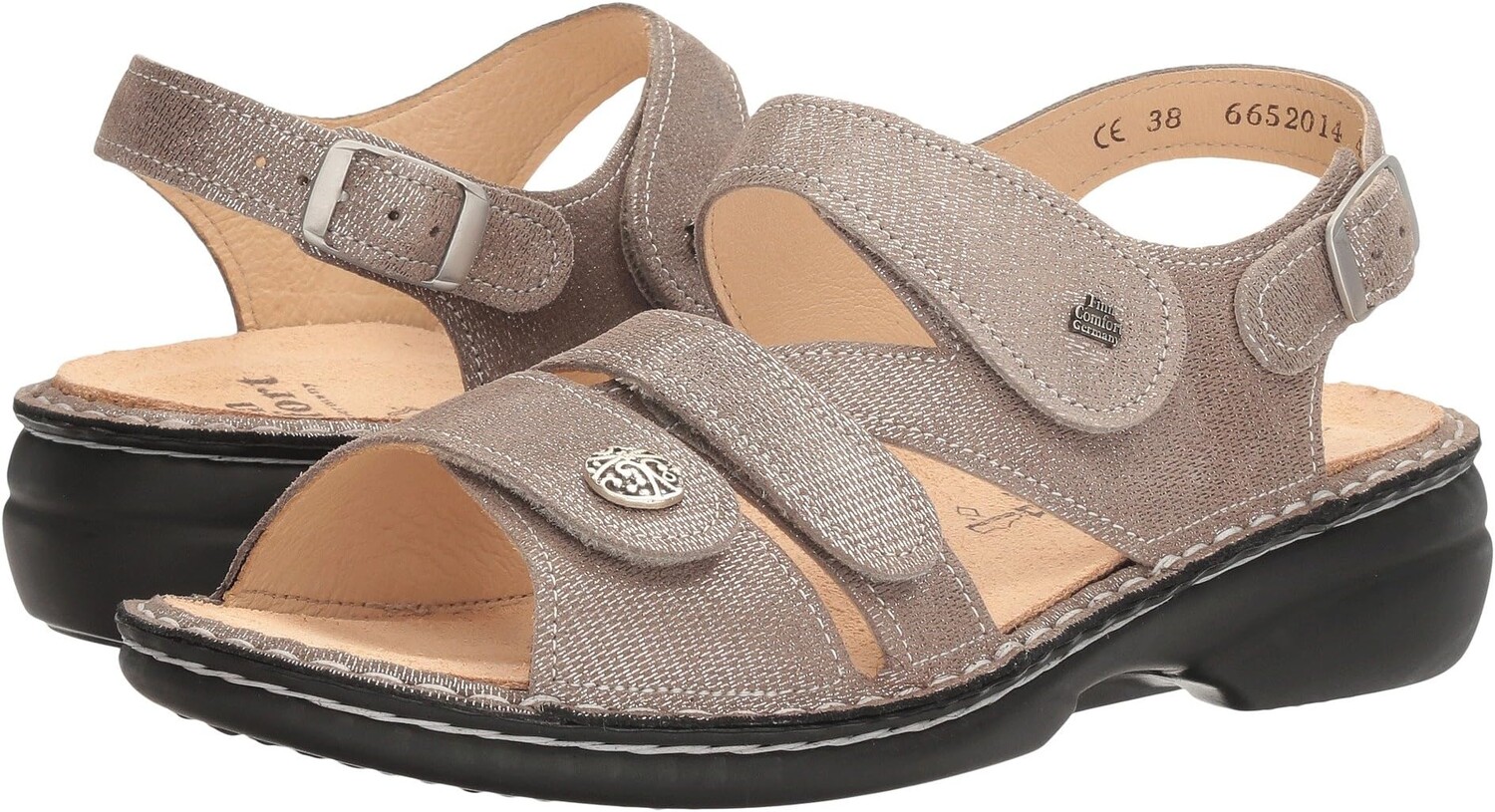 

Сандалии на плоской подошве Gomera - 82562 Finn Comfort, цвет Fango