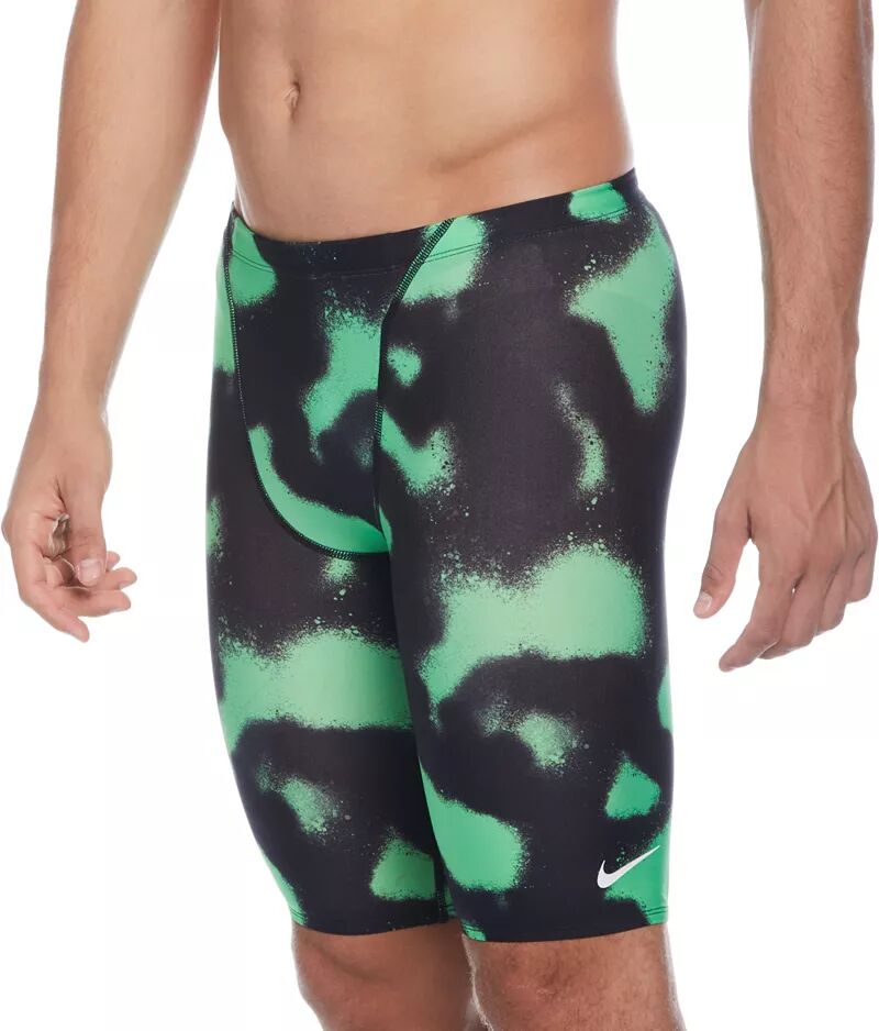 Мужские плавки с разноцветным принтом Nike Hydrastrong, зеленый