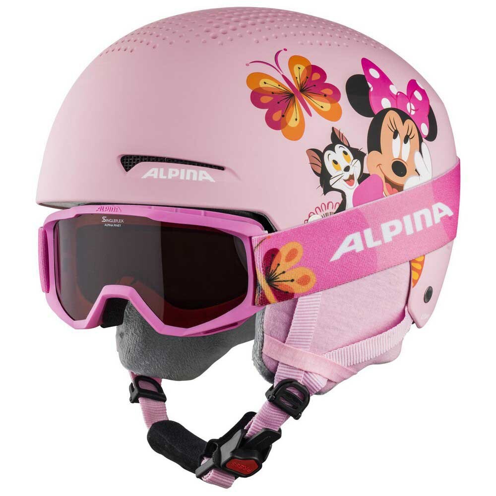 

Шлем Alpina Snow Zupo Disney Set, розовый