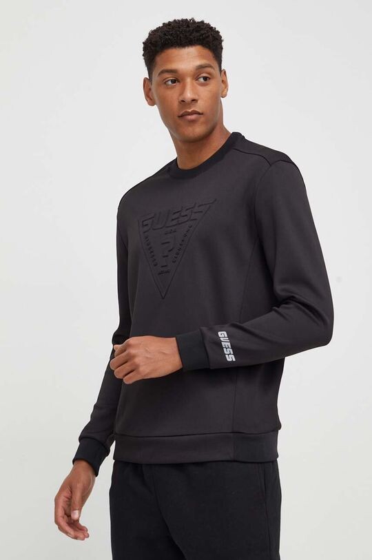 

Угадайте, толстовка Guess, черный