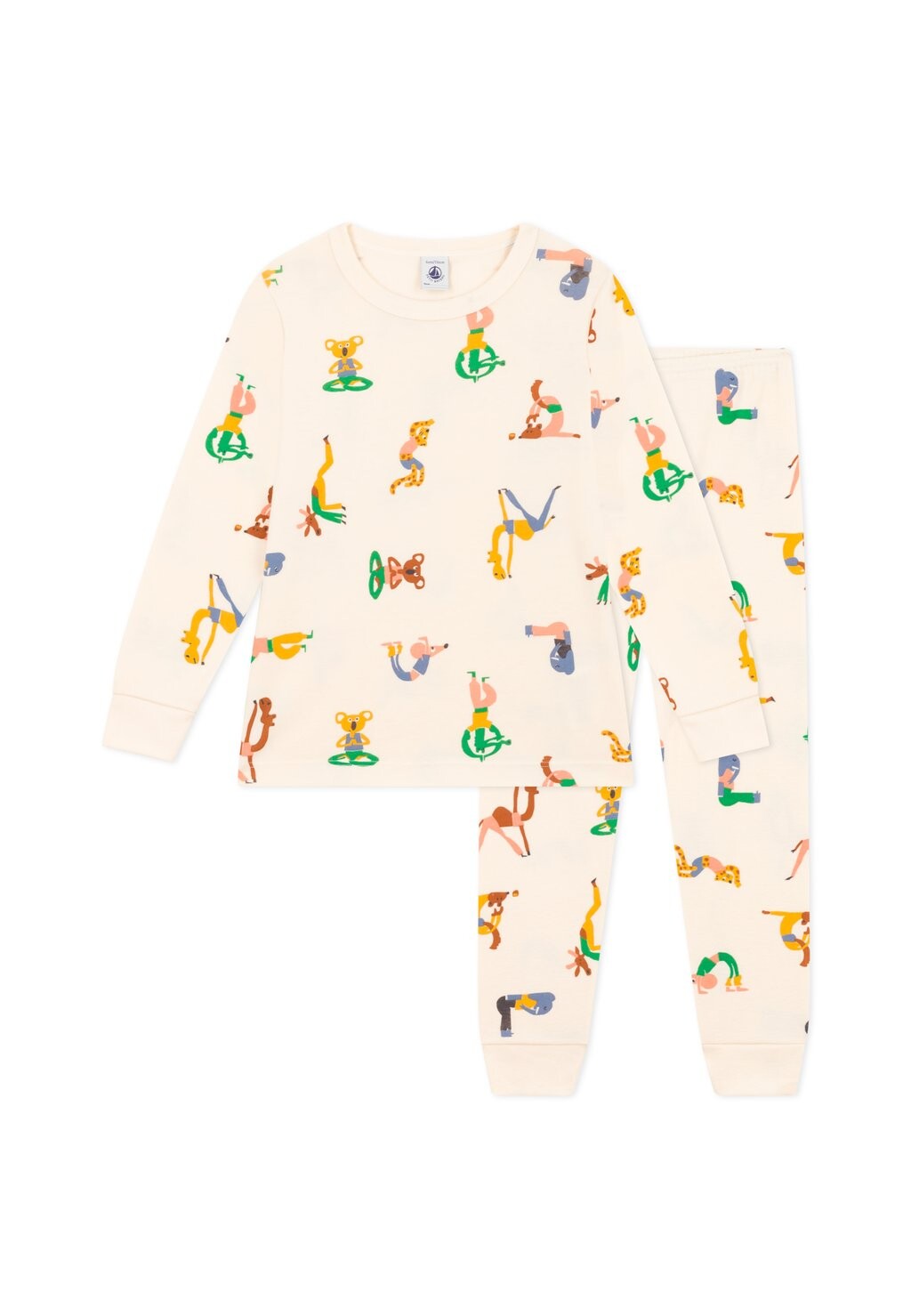 

Комплект одежды для сна MOTIF SET Petit Bateau, цвет avalanche multico