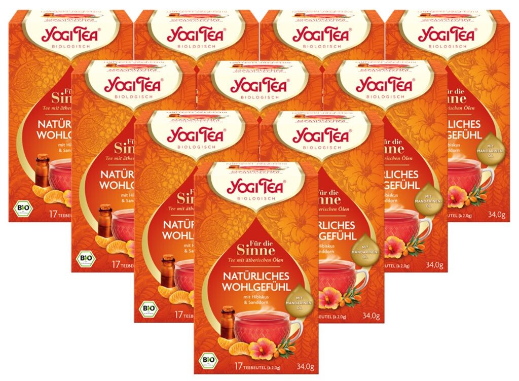 

10 ЧАЙ xYOGI Естественное благополучие | 10х34г Yogi Tea