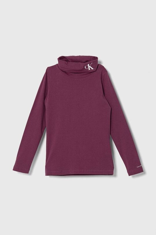 

Детские джинсы с длинным рукавом Calvin Klein Jeans, фиолетовый