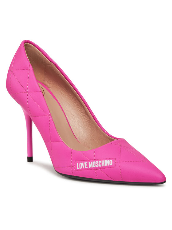 Высокие каблуки Love Moschino, розовый