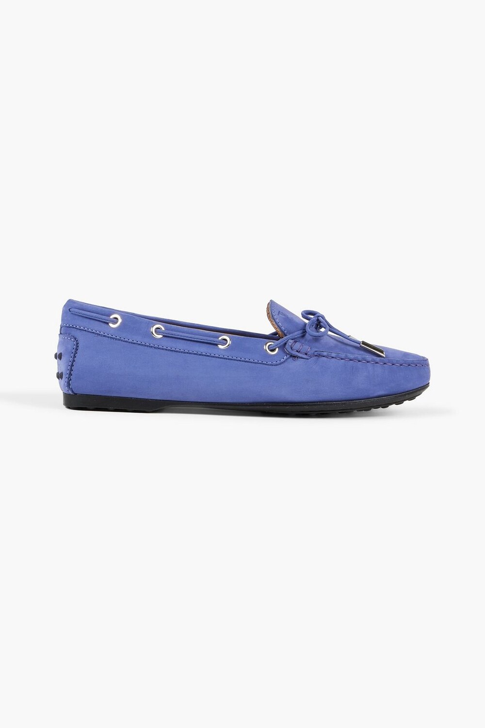 

Замшевые лоферы Heaven Laccetto TOD'S, синий