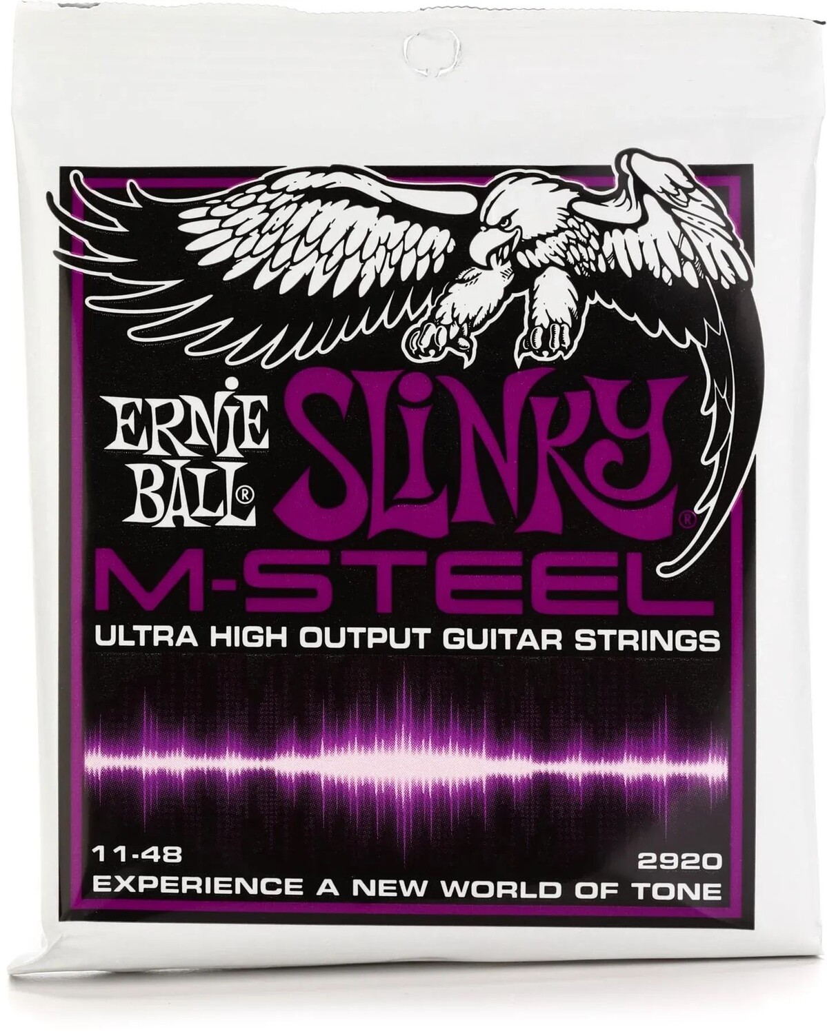 

Струны для электрогитары Ernie Ball 2920 Power Slinky M-Steel — .011-.048