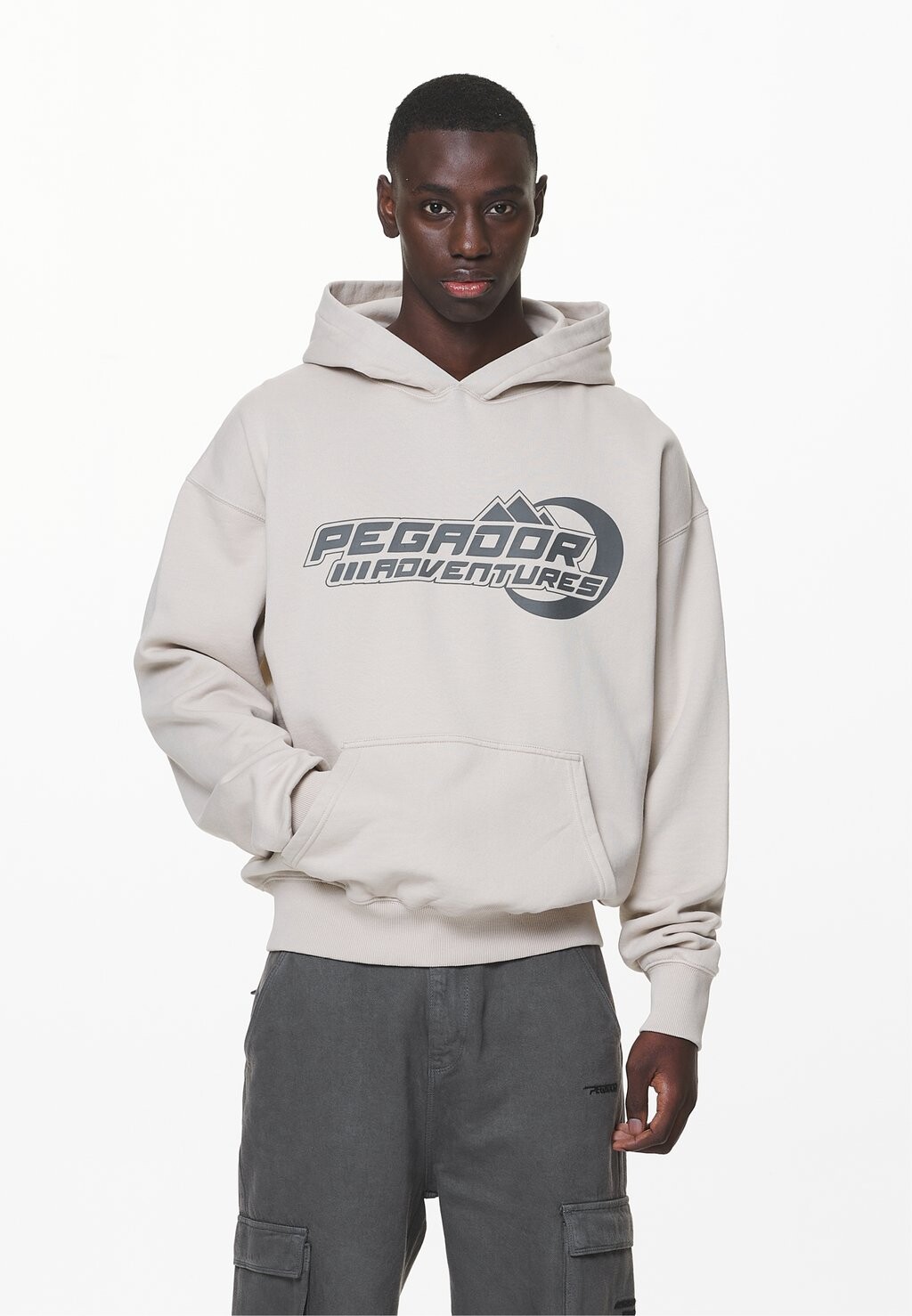 

Толстовка Pegador EAZOR OVERSIZED HOODIE, кремовый от пыли, Бежевый