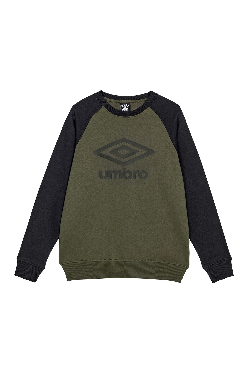 

Толстовка Core с узором реглан Umbro, зеленый