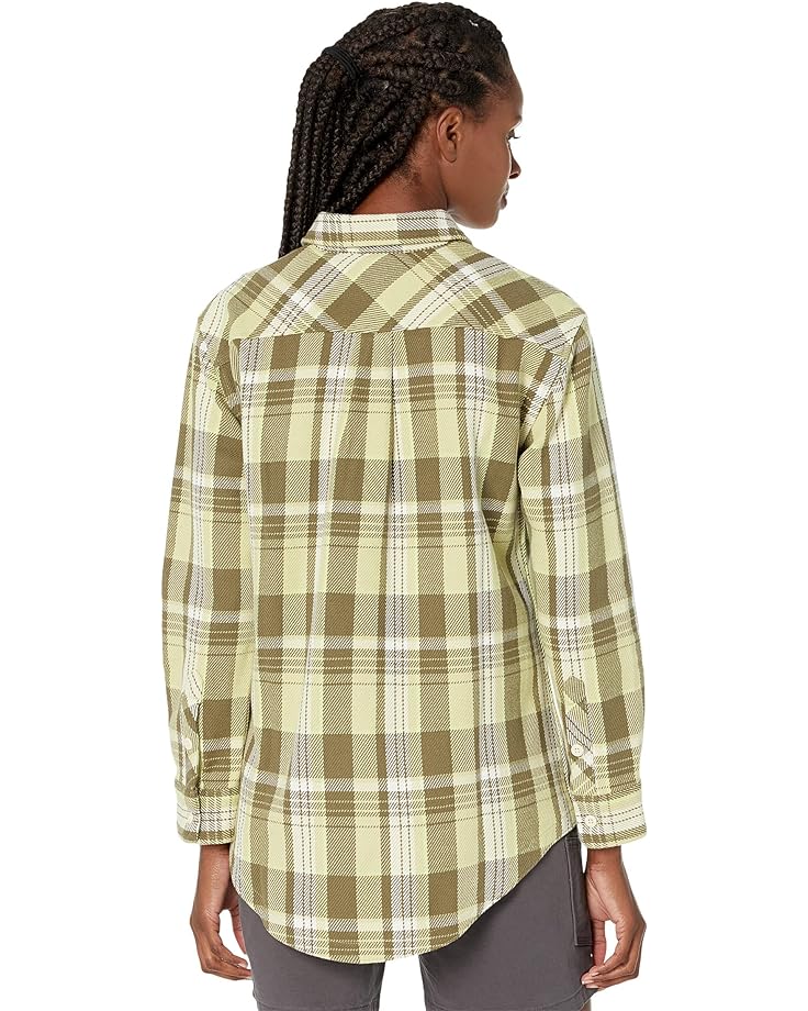 Рубашка The North Face Valley Twill Flannel Shirt, цвет Weeping Willow Large Half Dome Plaid