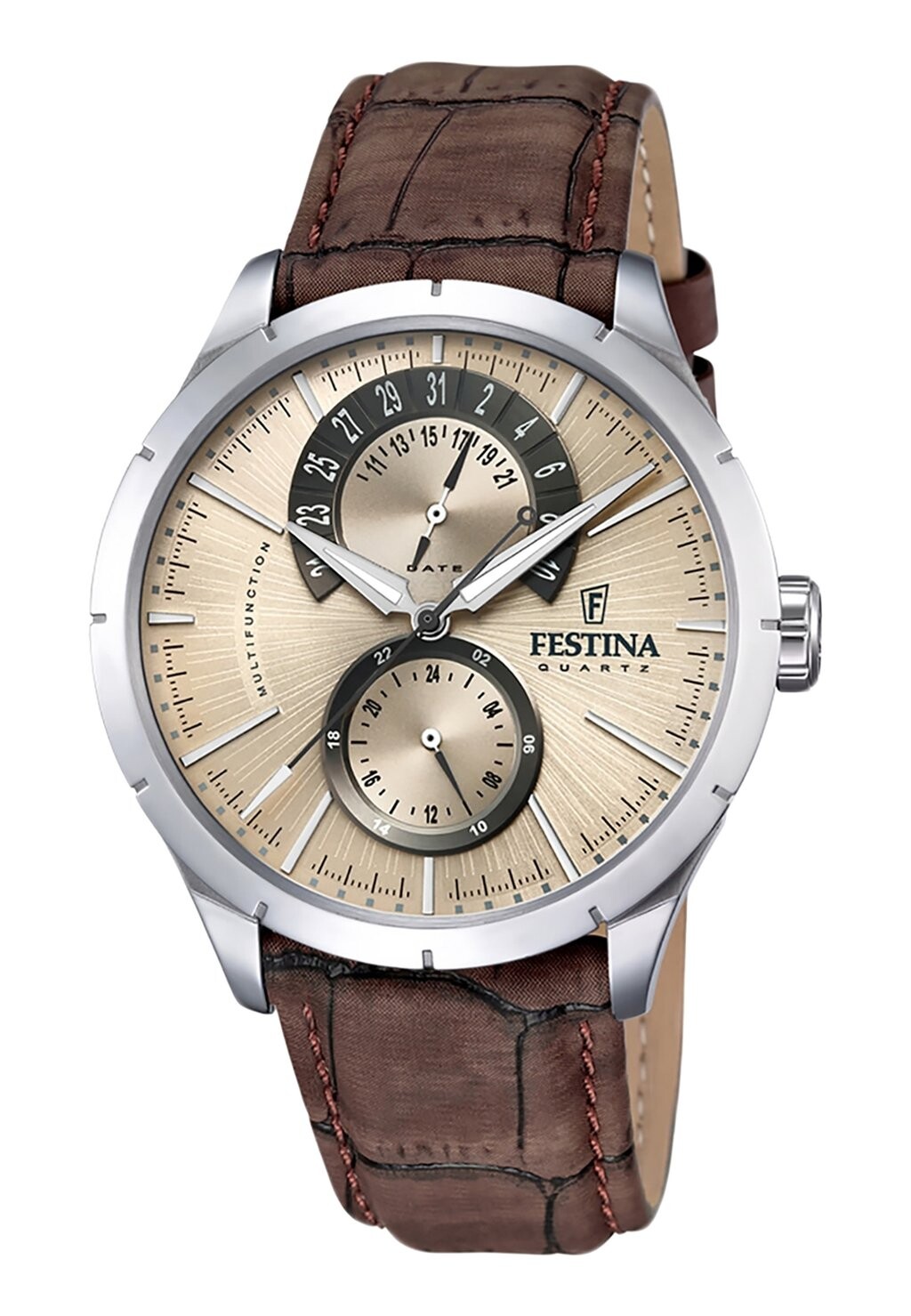 Хронограф Festina, серебристый цвет