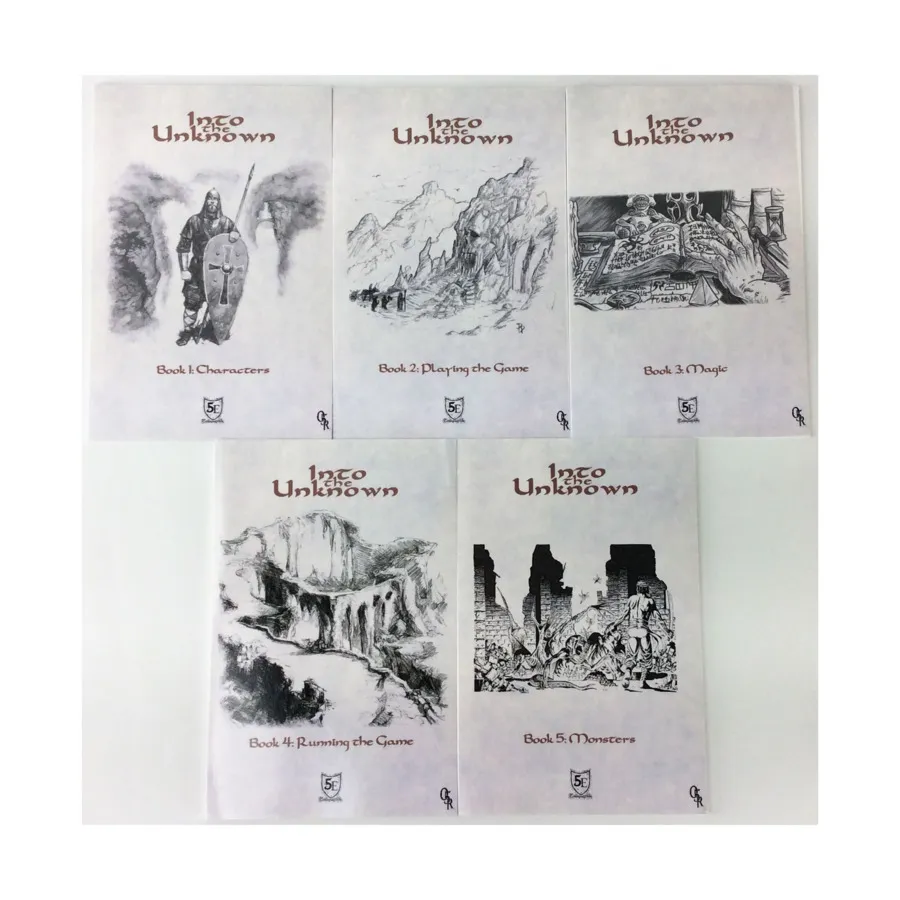 

В неизвестную книжную коллекцию № 1–5, Into the Unknown