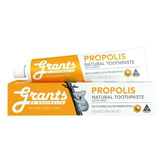 

Защитная зубная паста с прополисом без фтора, 110 г Grants of Australia, Propolis Natural Toothpaste