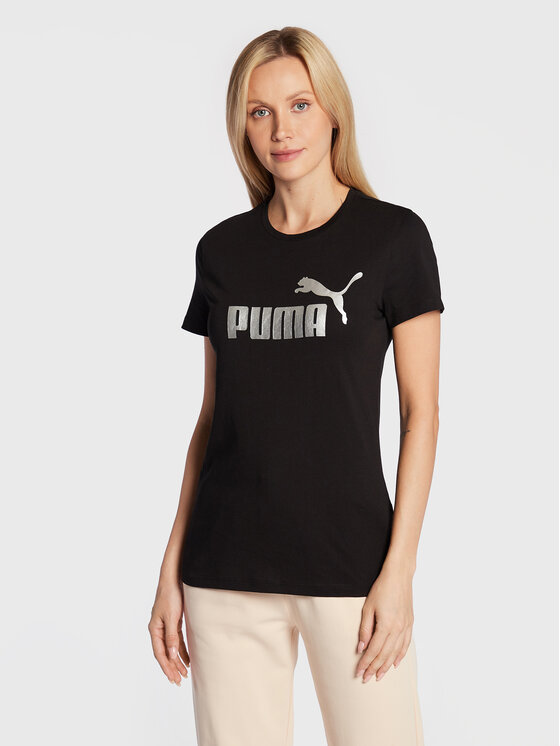Футболка стандартного кроя Puma, черный