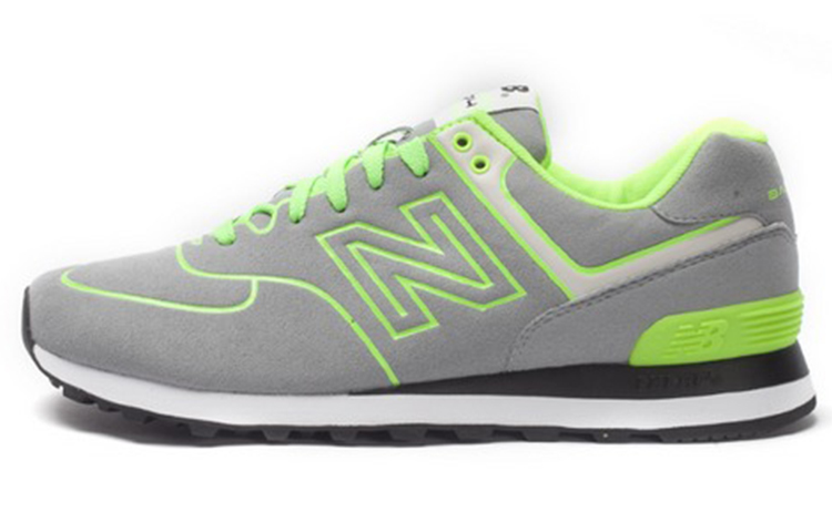 

Кроссовки мужские серии NB 574 с низким верхом серо-зеленого цвета New Balance