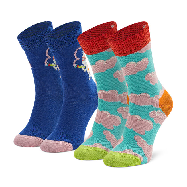 цена Носки Happy Socks, 2 шт, цвет