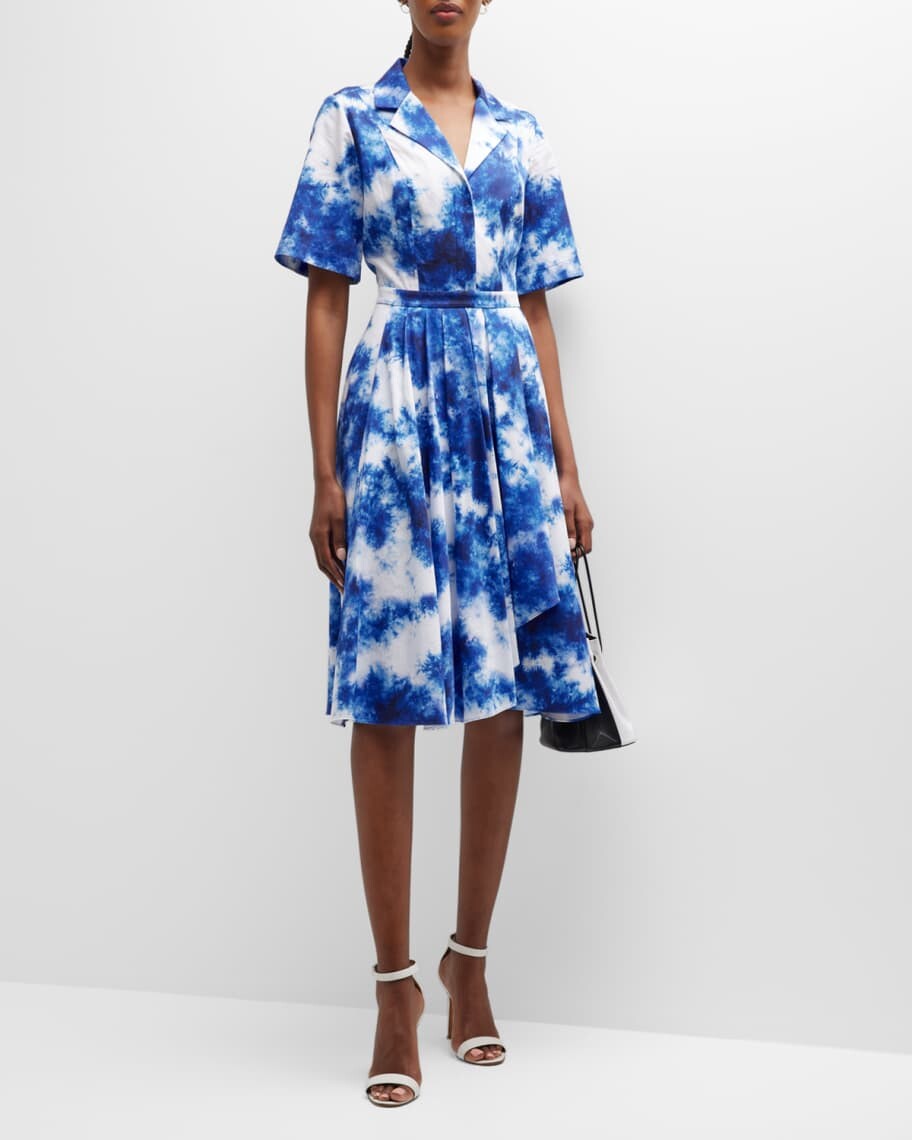 

Платье-рубашка из окрашенного хлопка Jason Wu Collection