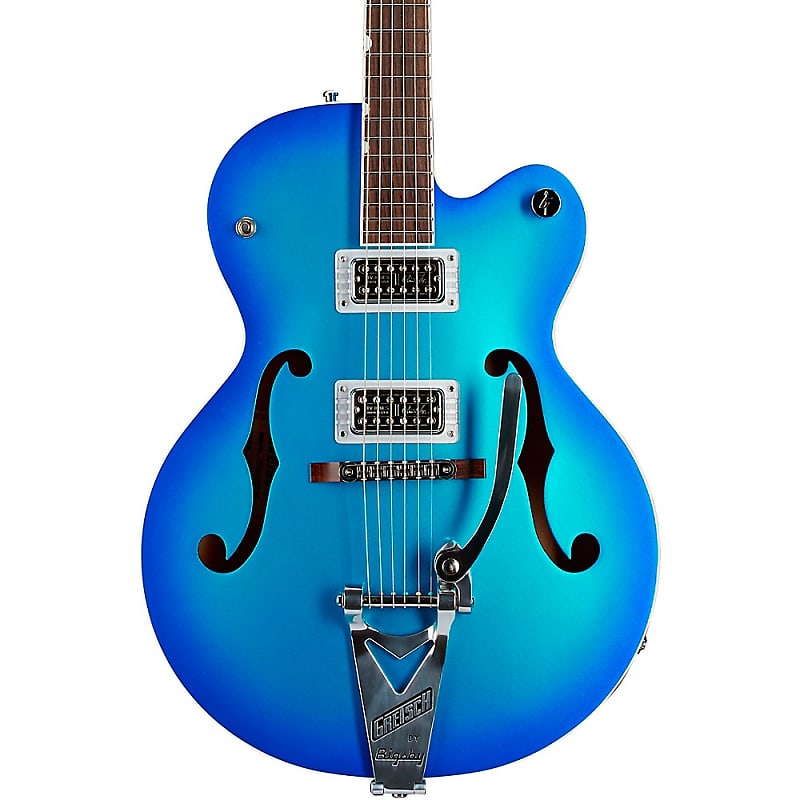 Электрогитара Gretsch Guitars G6120T-HR Brian Setzer Signature Hot Rod Hollowbody With Bigsby Candy Blue Burst фото