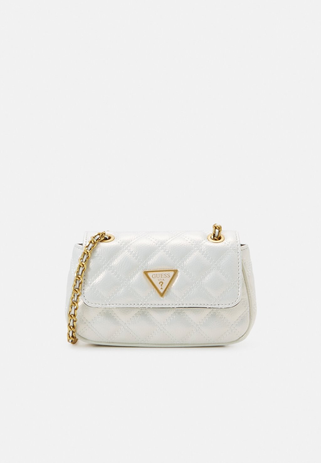 

Сумка Guess GIULLY MINI FLAP, слоновая кость