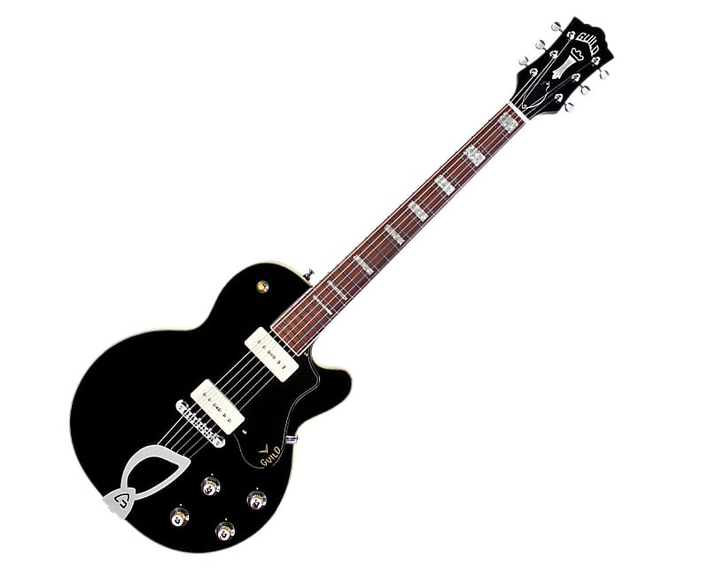 цена Электрогитара Guild M-75 Aristocrat Hollowbody Electric Guitar - Black