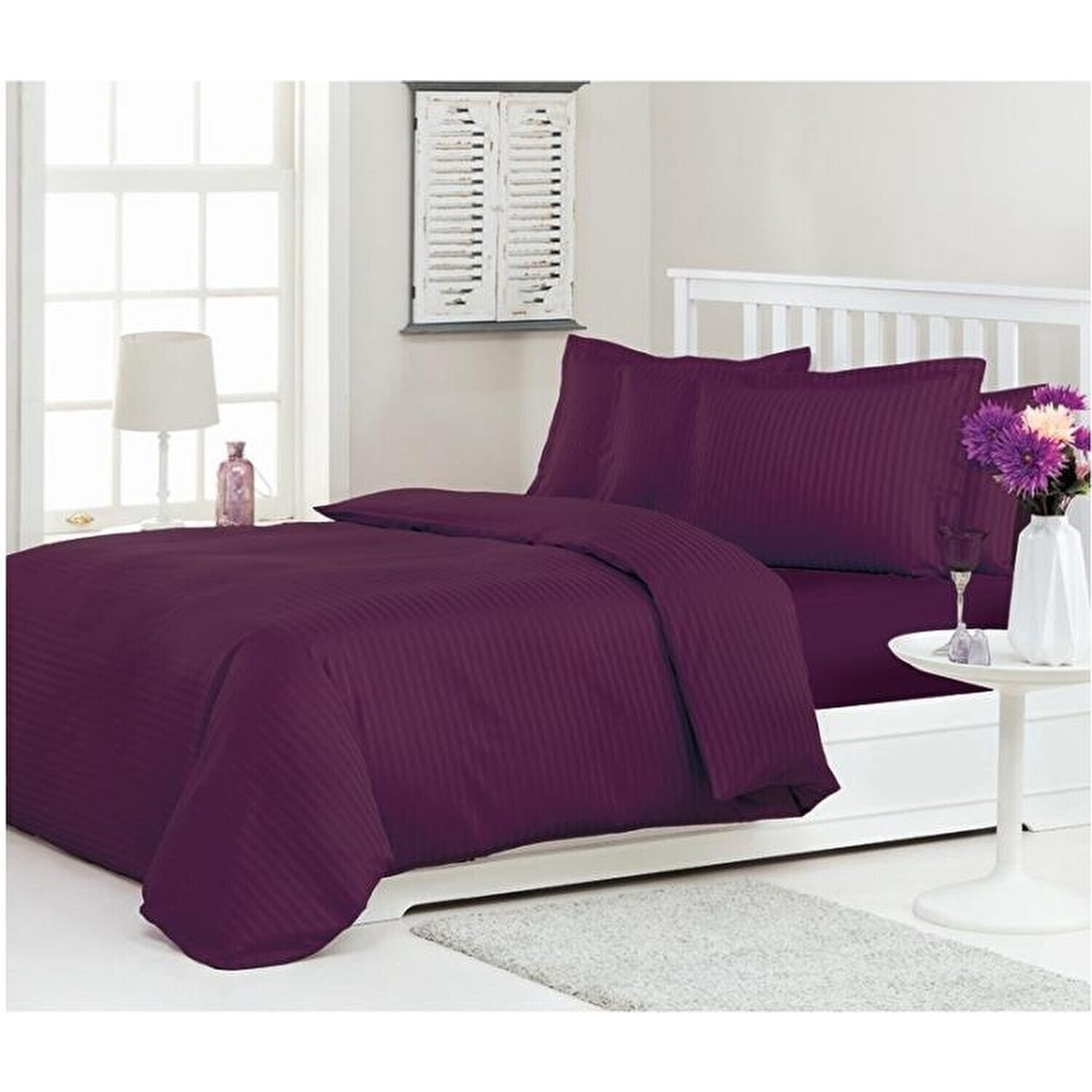 

Özdilek Комплект постельного белья из атласа в полоску Murdum Line 160 x 220 см