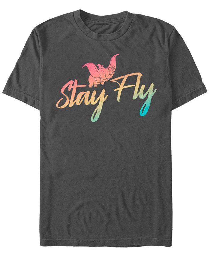 Мужская футболка с коротким рукавом Stay Fly Fifth Sun, серый пуф дамбо