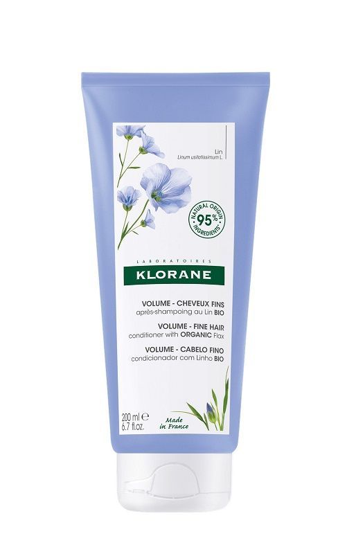 Klorane Organiczny Len Кондиционер для волос, 200 ml