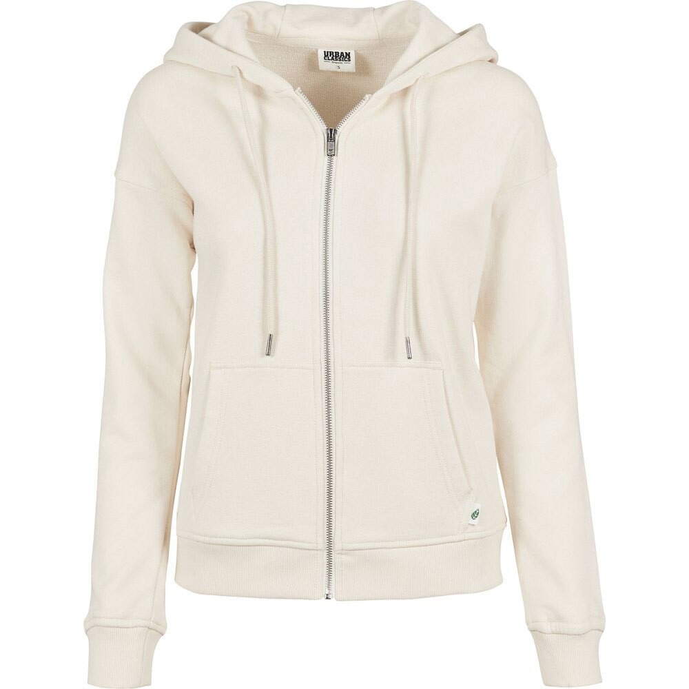 

Толстовка Urban Classics Organic Terry Zip, белый