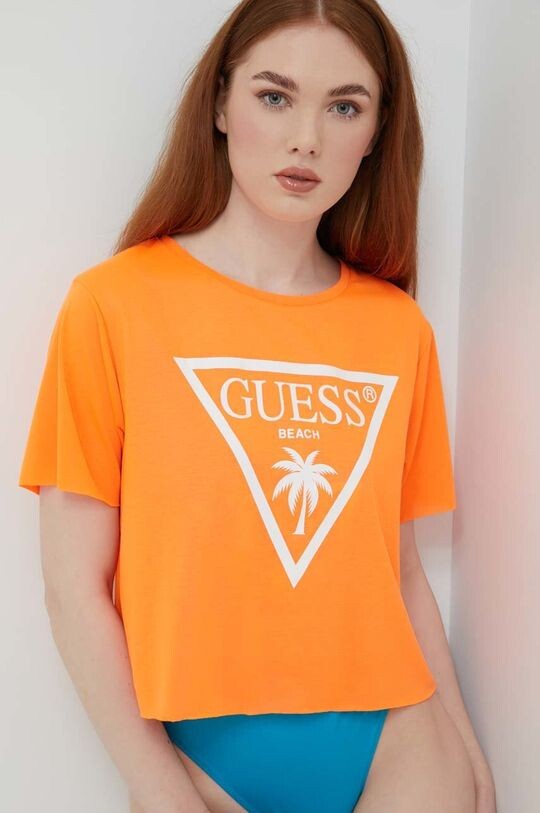 

Футболка Guess, оранжевый