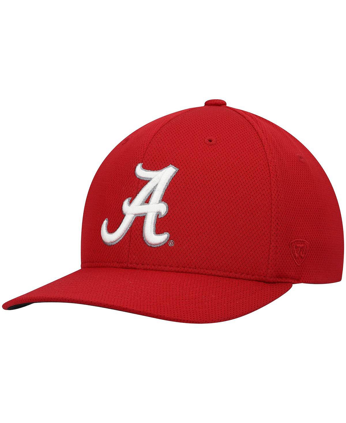 Мужская гибкая шапка с логотипом Crimson Alabama Crimson Tide Reflex Top of the World