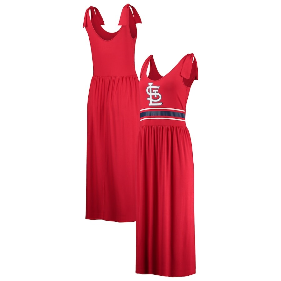 

Платье макси G-III 4Her by Carl Banks St Louis Cardinals, красный