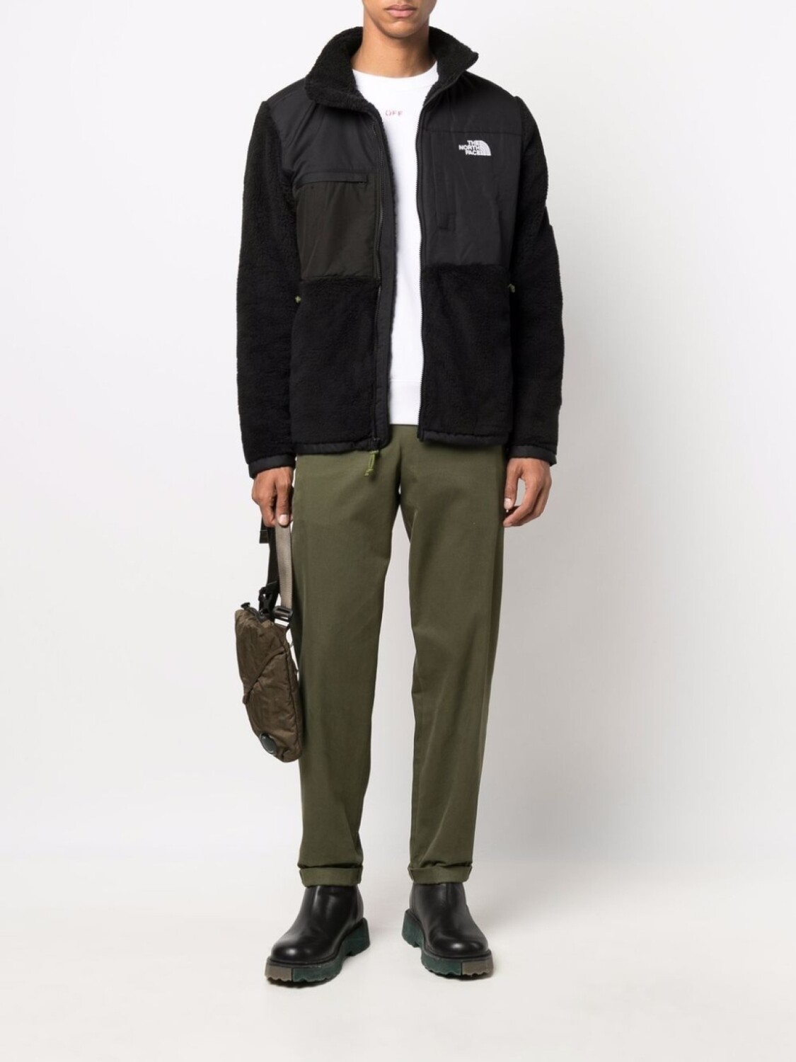 

The North Face флисовая куртка Denali, черный