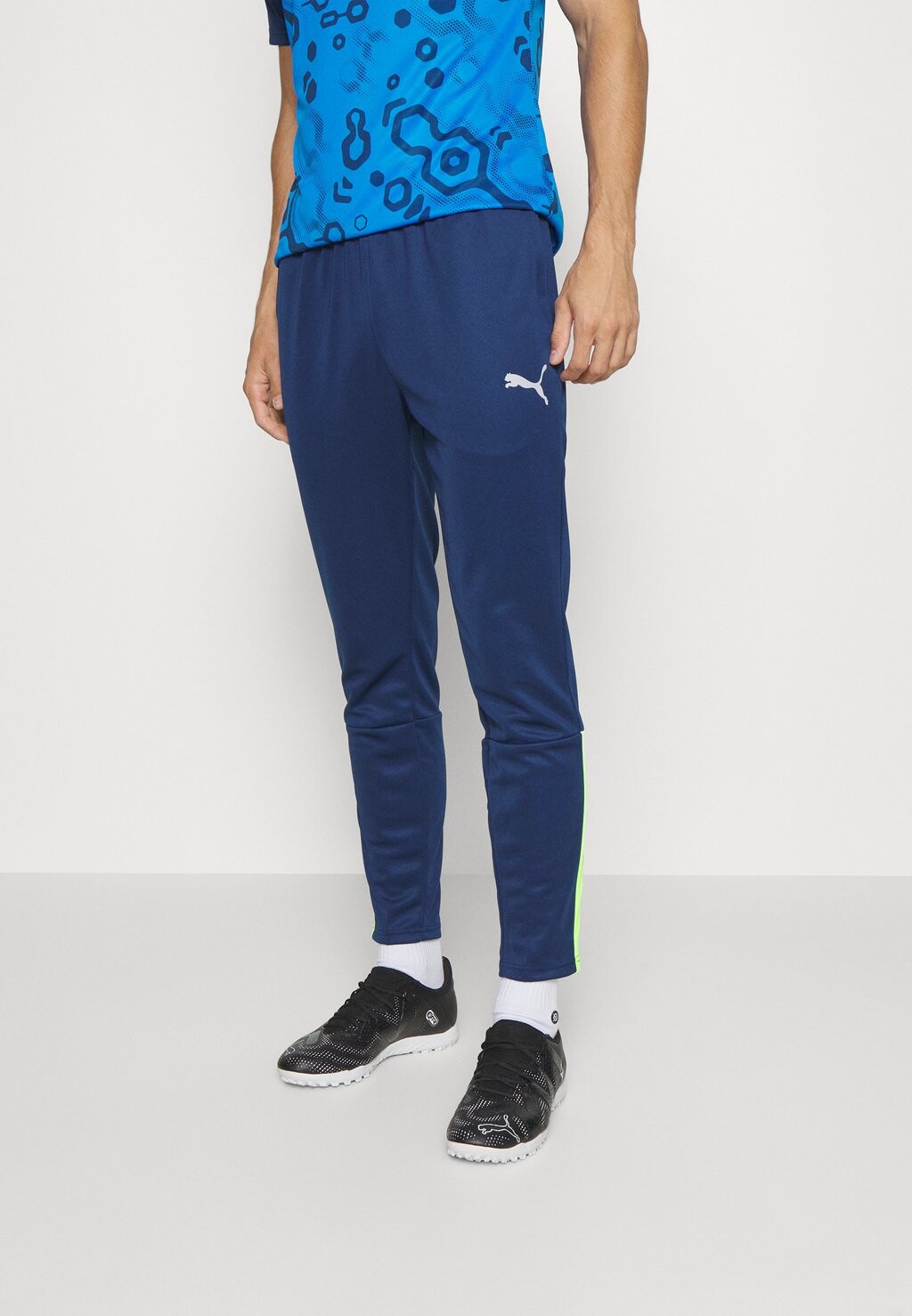 

Спортивные брюки Teamliga Training Pants Puma, цвет persian blue/pro green