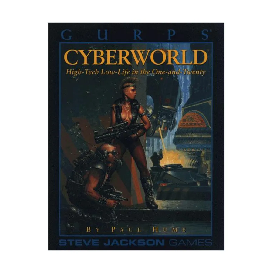 

Cyberworld, GURPS (1st-3rd Edition) - Fictional Settings, мягкая обложка