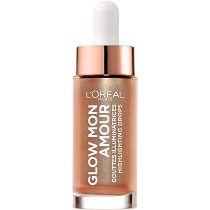 

L'Oreal Paris Glow Mon Amour Хайлайтерные капли Bellini 02 Loving Peach 15 мл, L'Oreal
