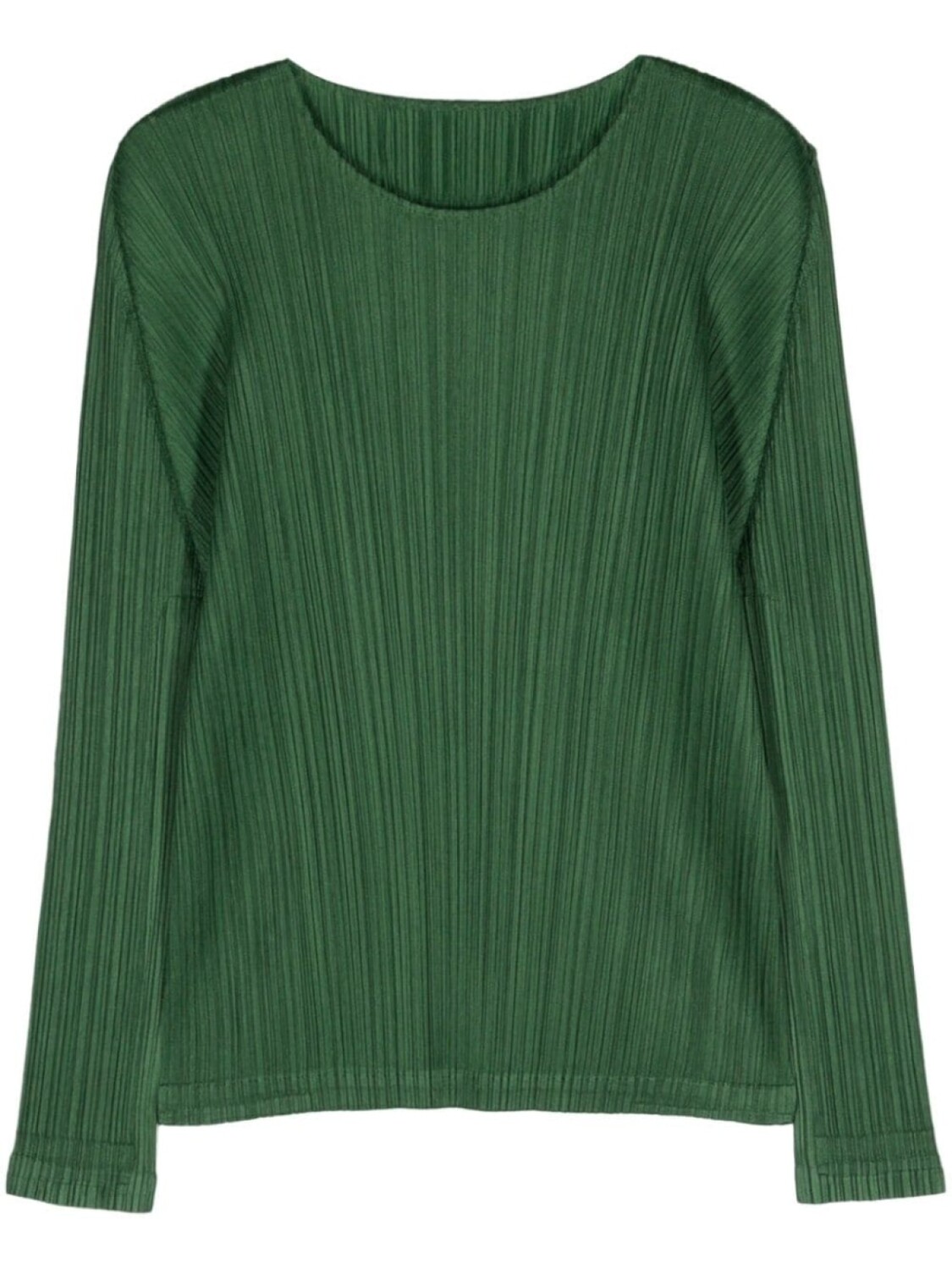 

Pleats Please Issey Miyake плиссированный топ February, зеленый